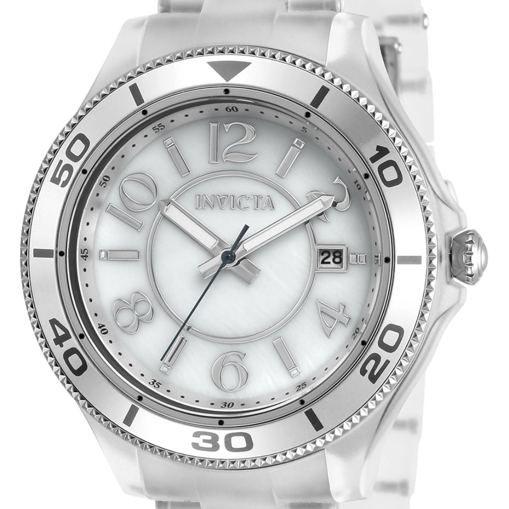 Invicta Anatomic Women's Mother Pearl Quartz Watch